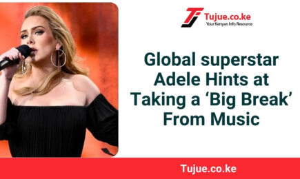 Global Superstar Adele Hints at Taking a ‘Big Break’ From Music