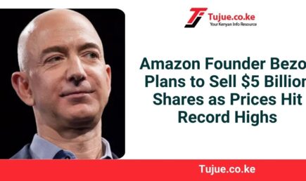 Amazon Founder Bezos Plans to Sell $5 Billion Shares as Prices Hit Record Highs