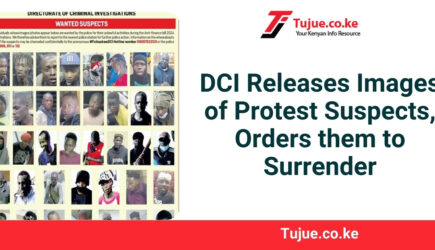 DCI Releases Images of Protest Suspects, Orders them to Surrender