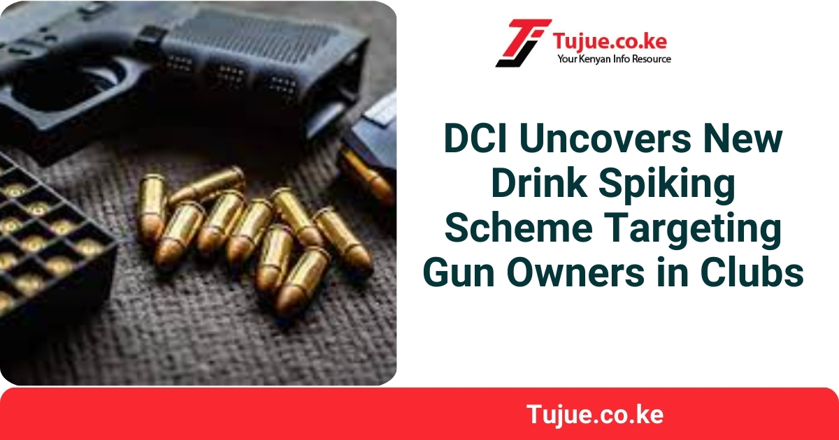 DCI Uncovers New Drink Spiking Scheme Targeting Gun Owners in Clubs