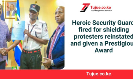 Heroic Security Guard Fired for Shielding Protesters Reinstated and Given a Prestigious Award