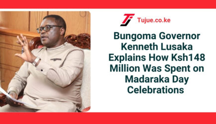 Bungoma Governor Kenneth Lusaka Explains How Ksh 148 Million Was Spent on Madaraka Day Celebrations 