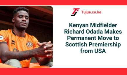 Kenyan Midfielder Richard Odada Makes Permanent Move to Scottish Premiership from USA