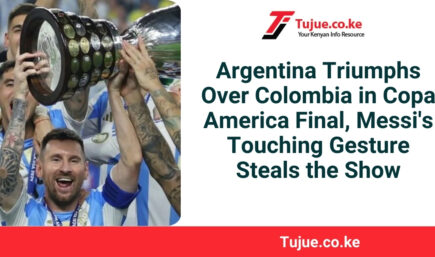 Argentina Triumphs Over Colombia in Copa America Final, Messi’s Touching Gesture Steals the Show