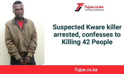 Suspected Kware killer arrested, confesses to Killing 42 People