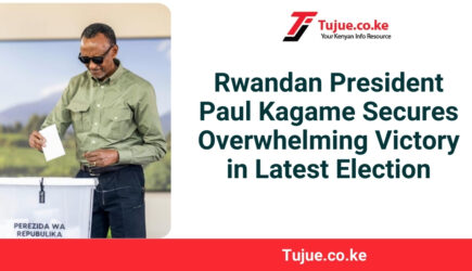 Rwandan President Paul Kagame Secures Overwhelming Victory in Latest Election