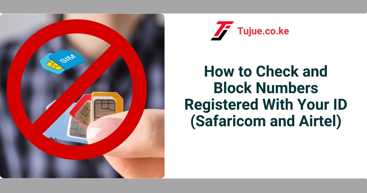 How to Check and Block Numbers Registered With Your ID