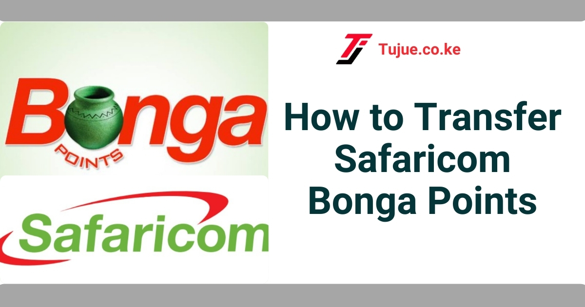 How to Transfer Safaricom Bonga Points