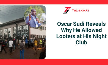 Oscar Sudi  Reveals Why He Allowed Looters at His Night Club