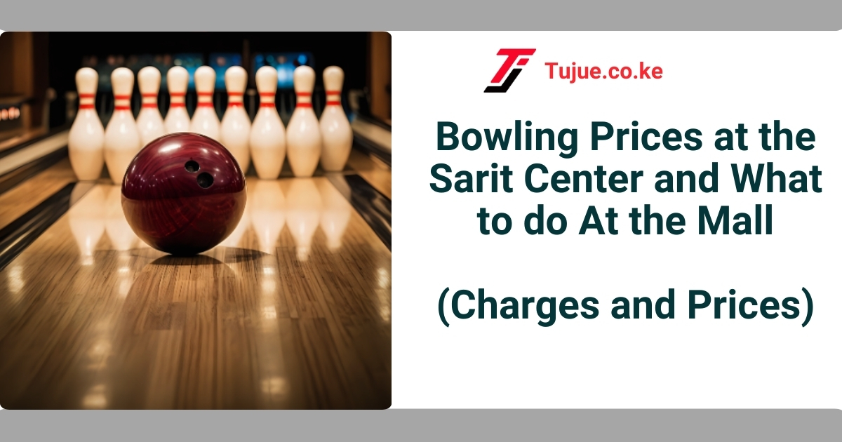 Bowling Prices at the Sarit Center and What to do At the Mall