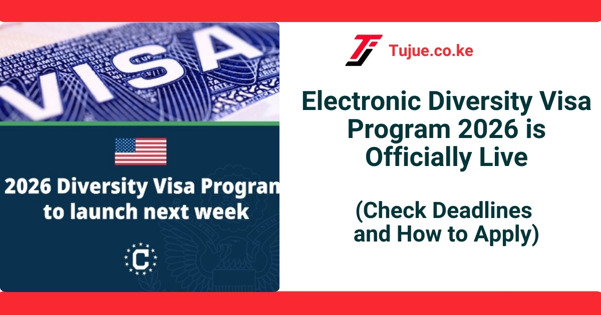 Electronic Diversity Visa Program 2026 is Officially Live