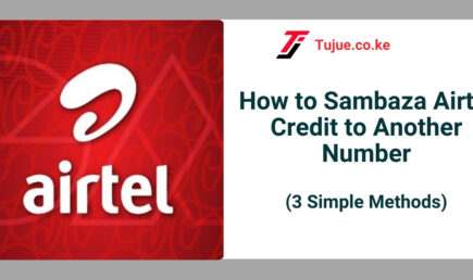 How to Sambaza Airtel Credit to Another Number