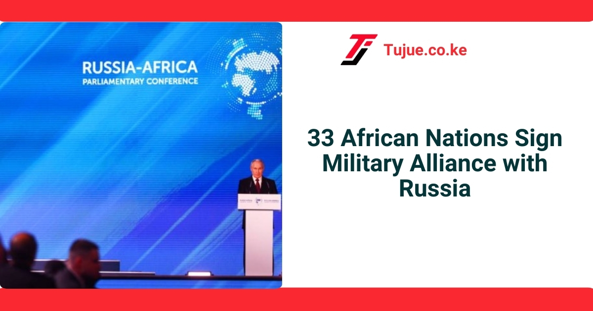 33 African Nations Sign Military Alliance with Russia