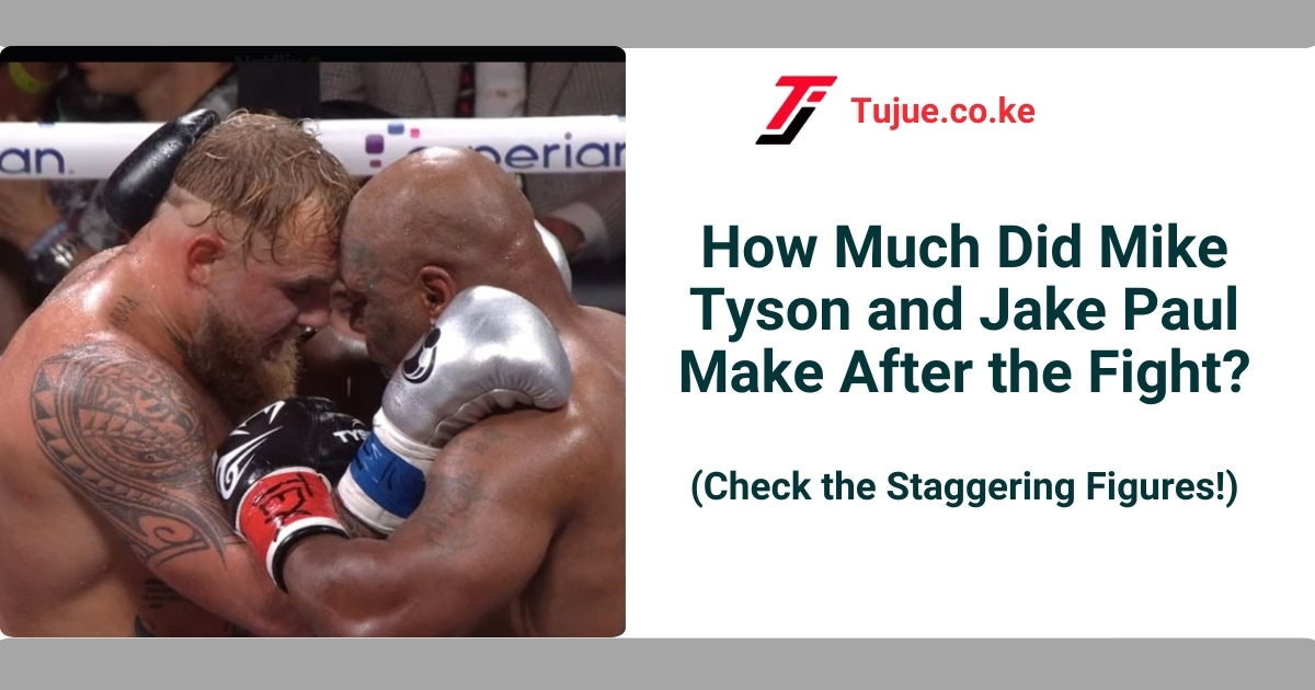 How Much Did Mike Tyson and Jake Paul Make After the Fight