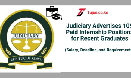 Judiciary Advertises 109 Paid Internship Positions for Recent Graduates