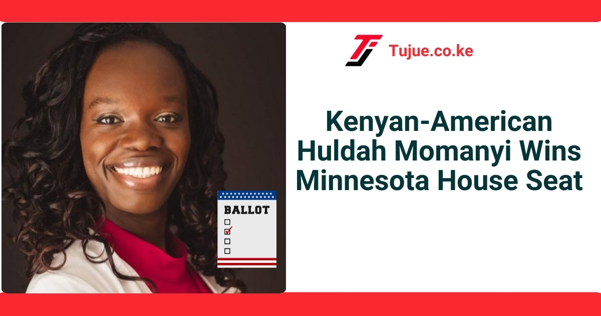 Kenyan-American Huldah Momanyi Wins Minnesota House Seat