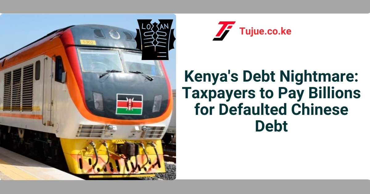 Kenya’s Debt Nightmare: Taxpayers to Pay Billions for Defaulted Chinese Debt