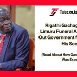 Rigathi Gachagua Narrates Limuru Funeral Attack and Calls Out Government for Withdrawing His Security