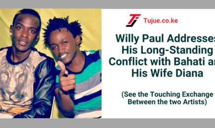 Willy Paul Addresses His Long-Standing Conflict with Bahati and His Wife Diana