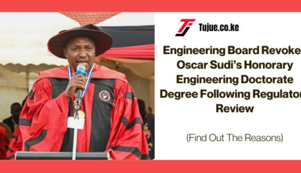 Engineering Board Revokes Oscar Sudi’s Honorary Engineering Doctorate Degree Following Regulatory Review