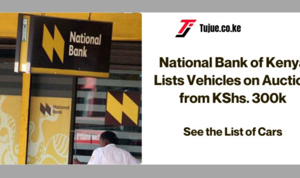 National Bank of Kenya Lists Vehicles on Auction from KShs. 300k