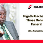 Rigathi Gachagua Names Those Behind Limuru Funeral Chaos