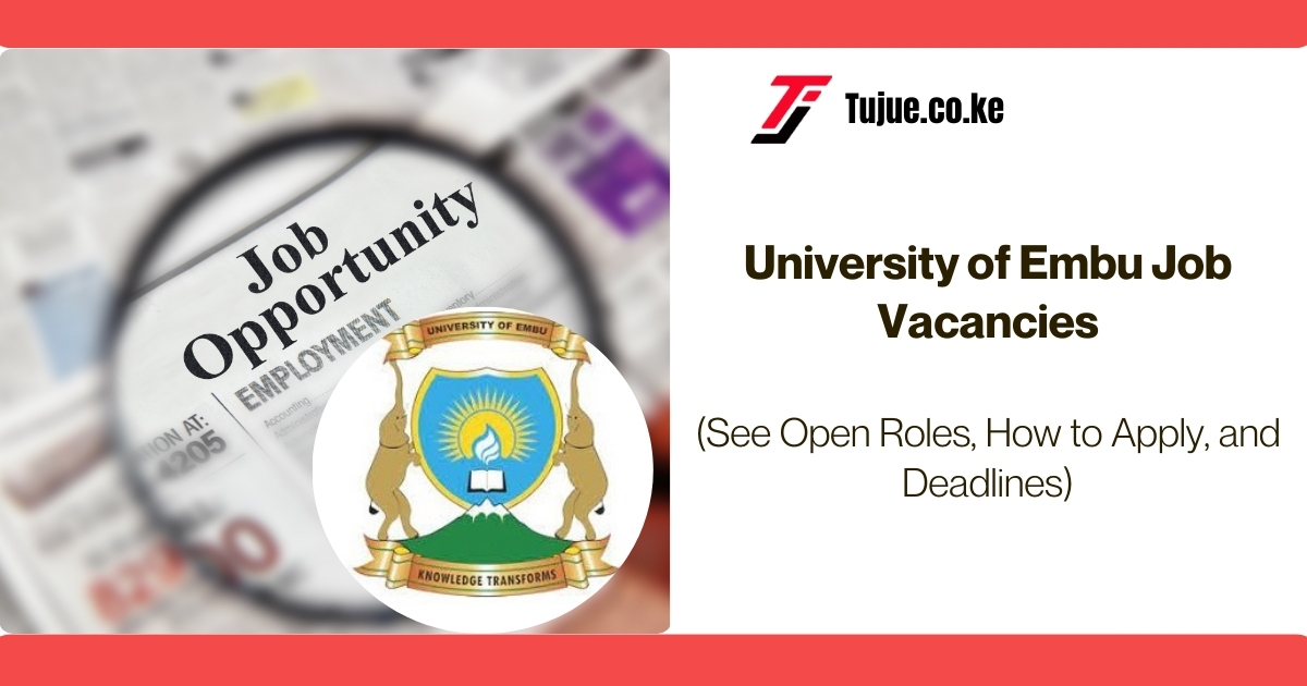 University of Embu Job Vacancies