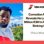 Comedian Mark Angel Reveals He Lost Over 400 Million KSH in Forex Trading, Sinking in Debts