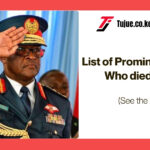 List of Prominent Kenyans who died in 2024