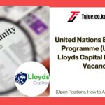 United Nations Environment Programme (UNEP) and Lloyds Capital Limited Job Vacancies