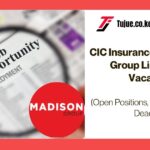 CIC Insurance and Madison Group Limited Job Vacancies